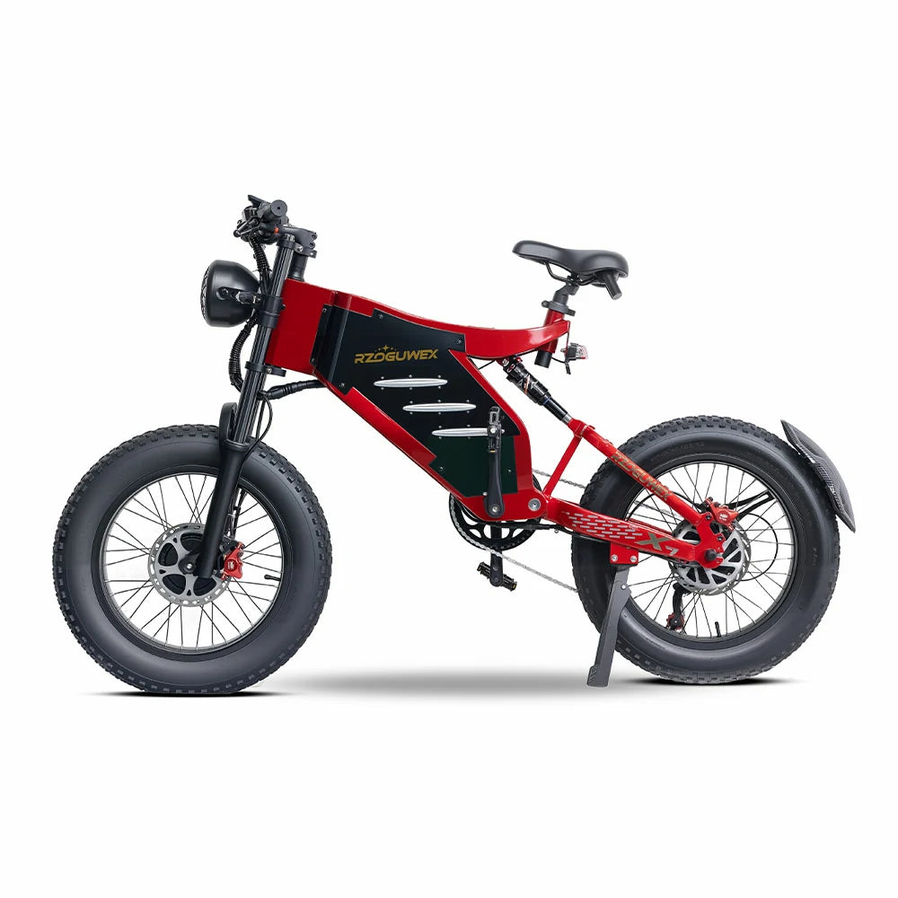 rzoguwex electric bicycle X7 (EU) E-Bike Package includes Louis Vuitton Keepall 55 Bandouliere Damier Graphite Travel Duffle Bag Supreme x The North Color:ASH (ASH)