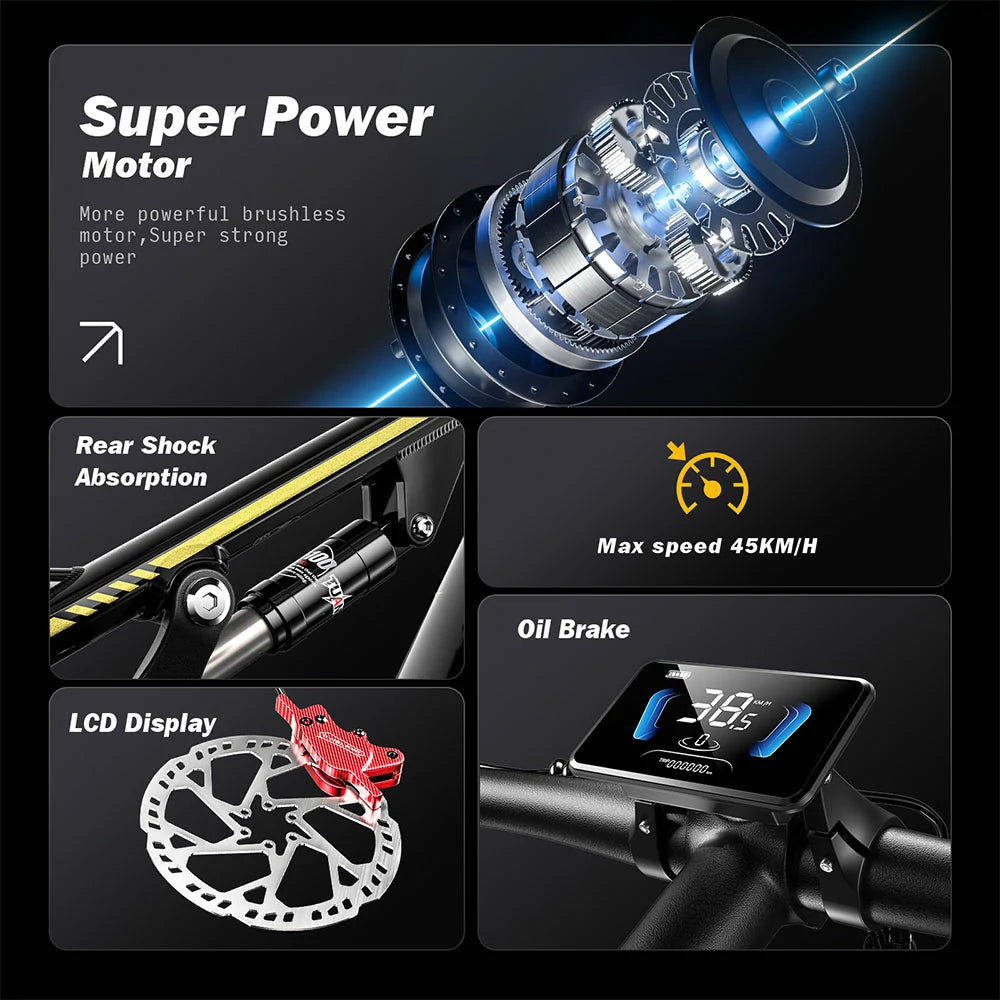 RZOGUWEX RX700 (UK) Electric Bike