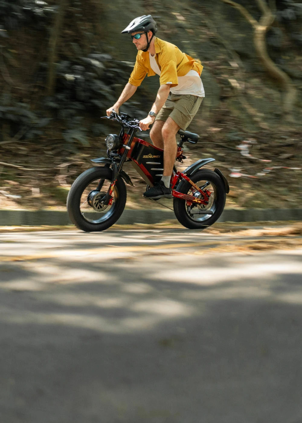 rzoguwex electric bicycle Bicycle, 20 Inch 160 NM Double Motor Off-Road Ebike for Adults with Removable 48 V 30 Ah Lithium-Ion Battery, Double Hydraulic Disc Brake Sports & Outdoors RZOGUWEX S9 Electric Bike -